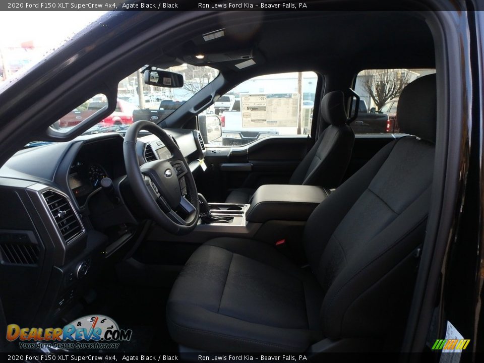 2020 Ford F150 XLT SuperCrew 4x4 Agate Black / Black Photo #13