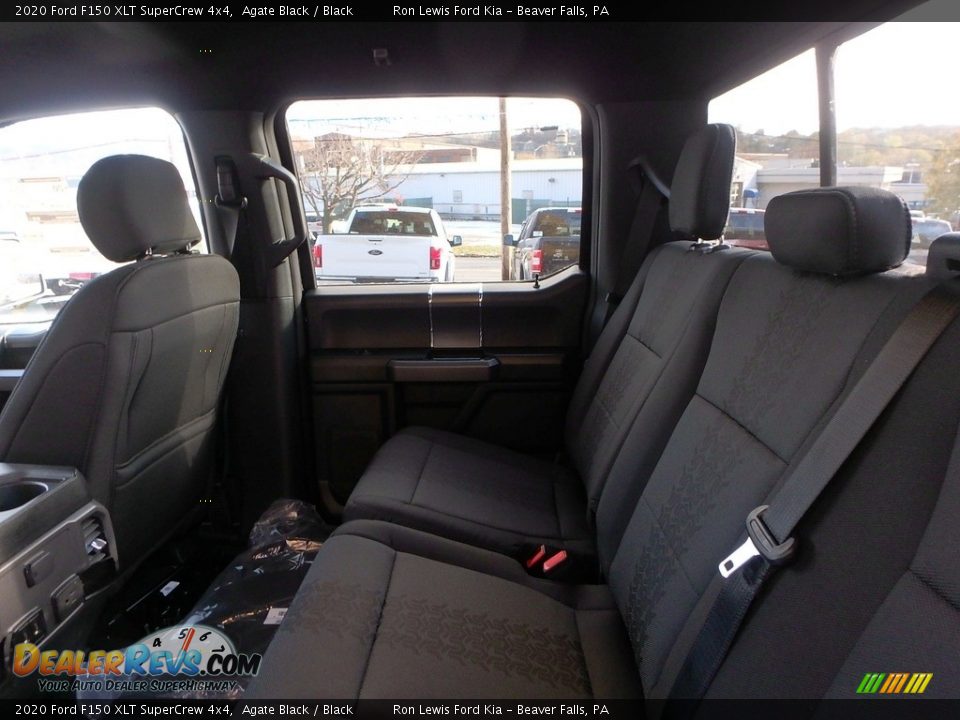 2020 Ford F150 XLT SuperCrew 4x4 Agate Black / Black Photo #14