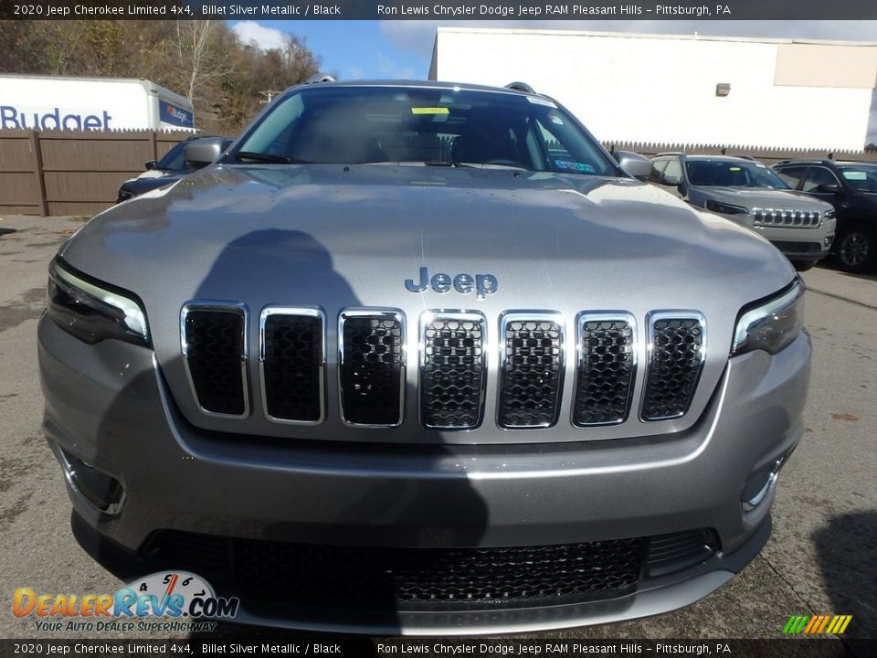 2020 Jeep Cherokee Limited 4x4 Billet Silver Metallic / Black Photo #9