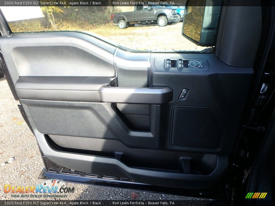 2020 Ford F150 XLT SuperCrew 4x4 Agate Black / Black Photo #16