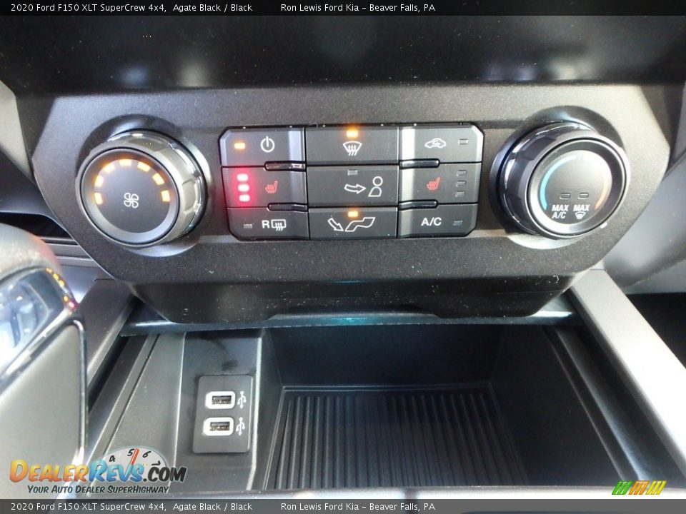 2020 Ford F150 XLT SuperCrew 4x4 Agate Black / Black Photo #18
