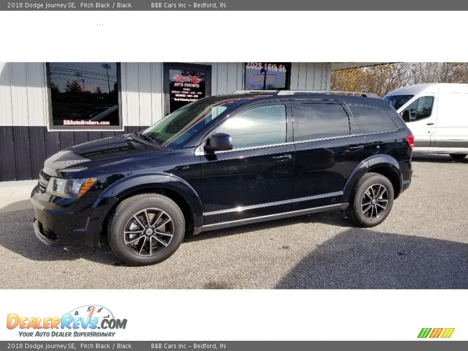 2018 Dodge Journey SE Pitch Black / Black Photo #1