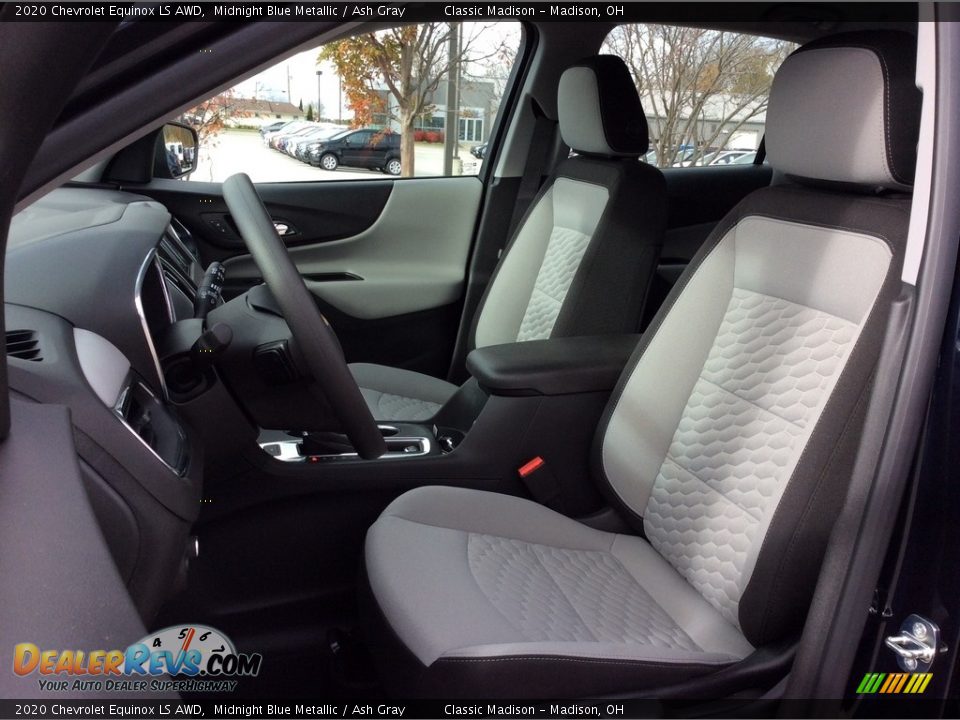 2020 Chevrolet Equinox LS AWD Midnight Blue Metallic / Ash Gray Photo #2