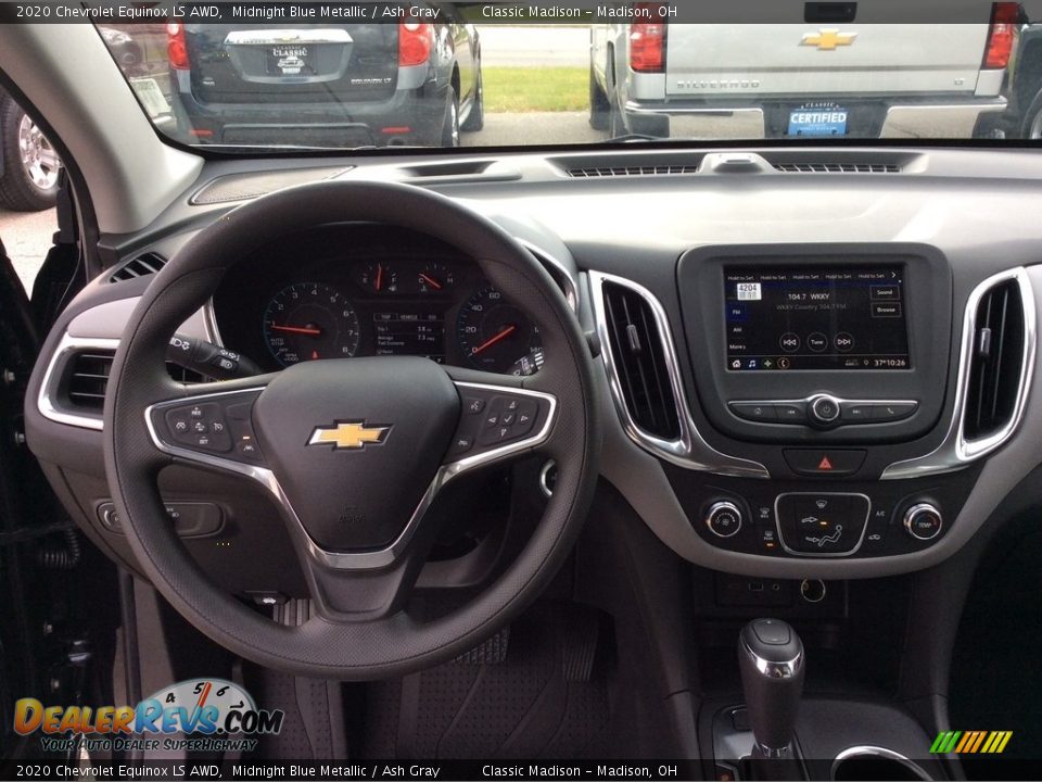 2020 Chevrolet Equinox LS AWD Midnight Blue Metallic / Ash Gray Photo #3