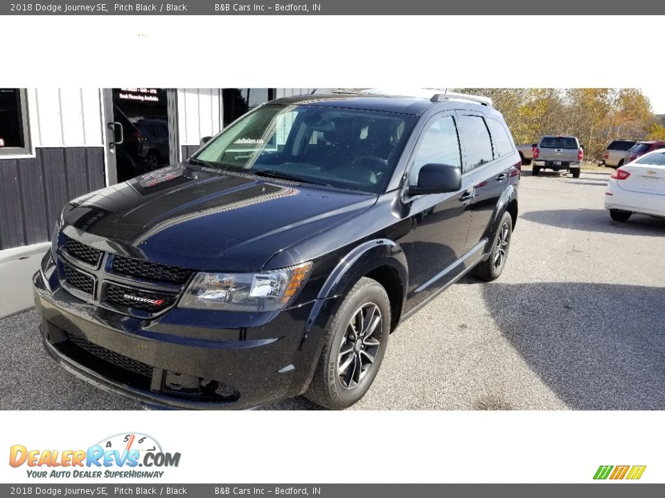 2018 Dodge Journey SE Pitch Black / Black Photo #8