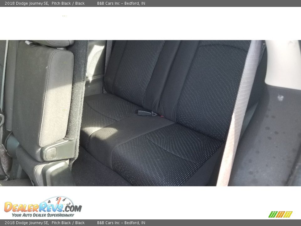 2018 Dodge Journey SE Pitch Black / Black Photo #13