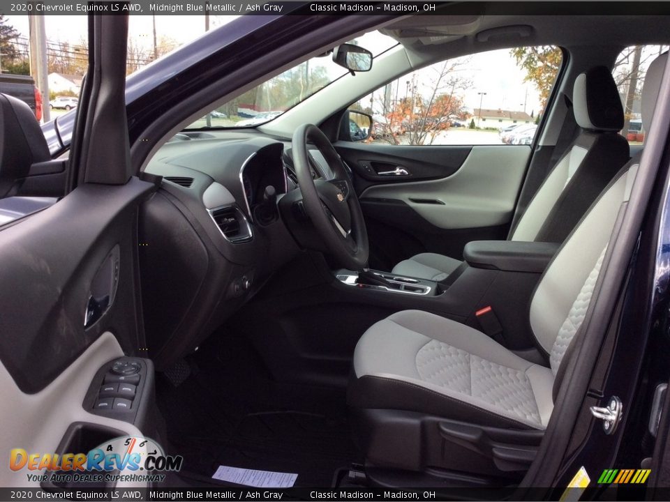 2020 Chevrolet Equinox LS AWD Midnight Blue Metallic / Ash Gray Photo #11