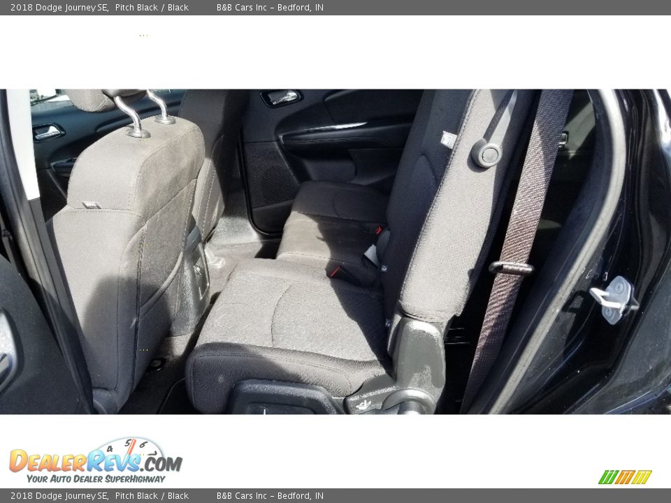 2018 Dodge Journey SE Pitch Black / Black Photo #14