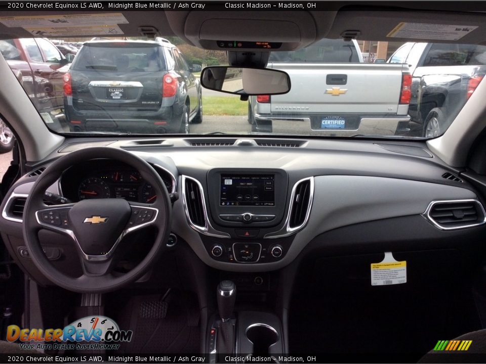 2020 Chevrolet Equinox LS AWD Midnight Blue Metallic / Ash Gray Photo #12