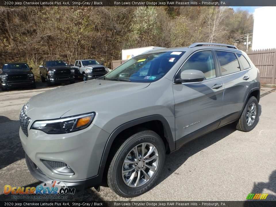 2020 Jeep Cherokee Latitude Plus 4x4 Sting-Gray / Black Photo #1