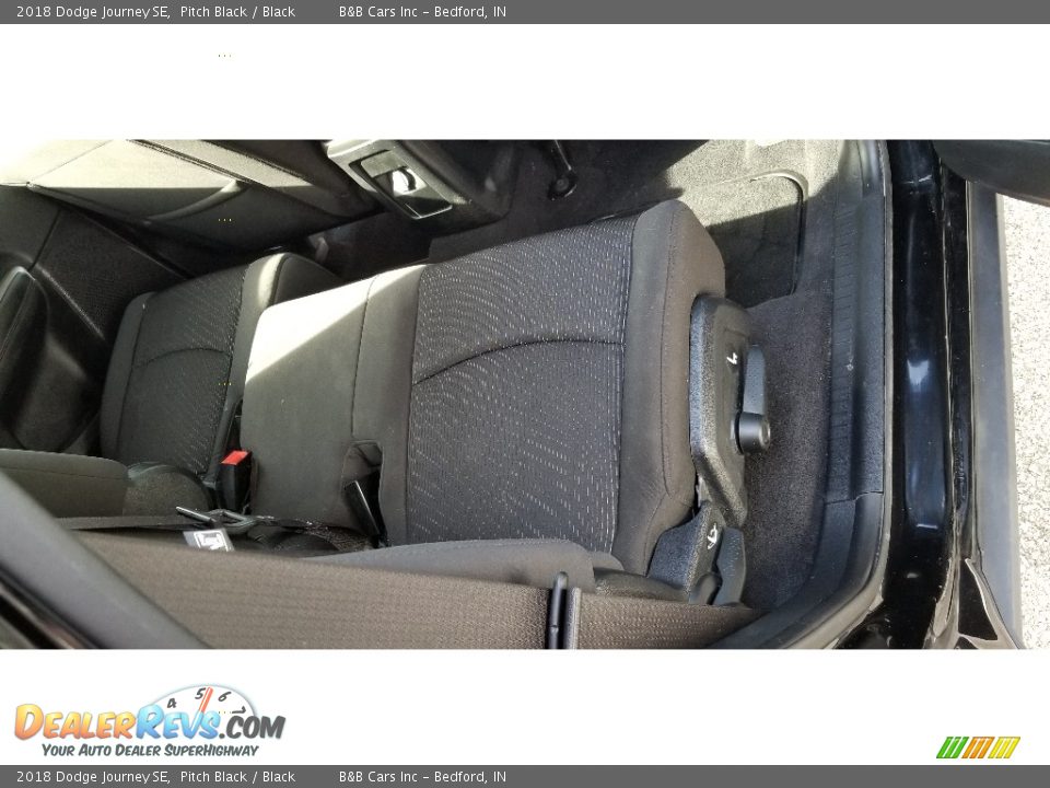 2018 Dodge Journey SE Pitch Black / Black Photo #17