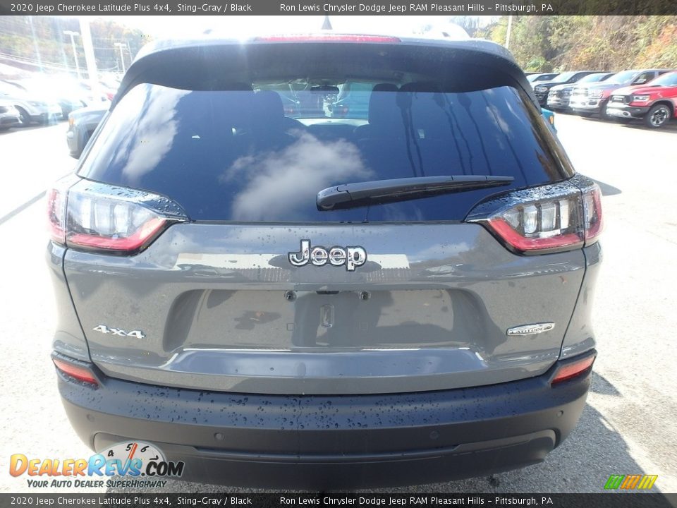 2020 Jeep Cherokee Latitude Plus 4x4 Sting-Gray / Black Photo #4