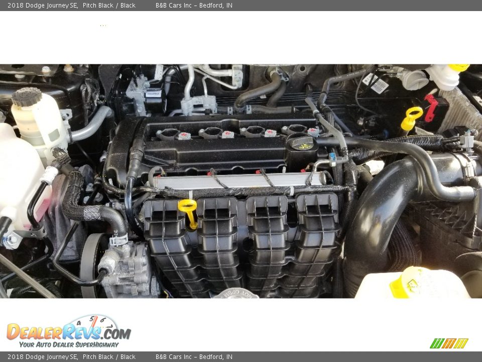 2018 Dodge Journey SE Pitch Black / Black Photo #20