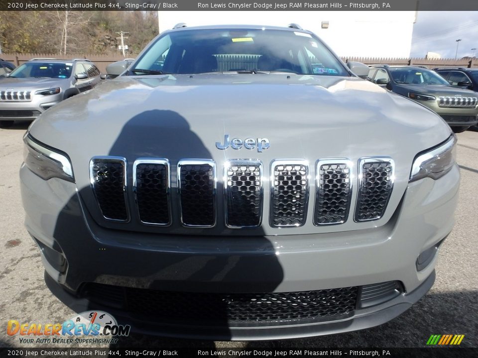 2020 Jeep Cherokee Latitude Plus 4x4 Sting-Gray / Black Photo #9