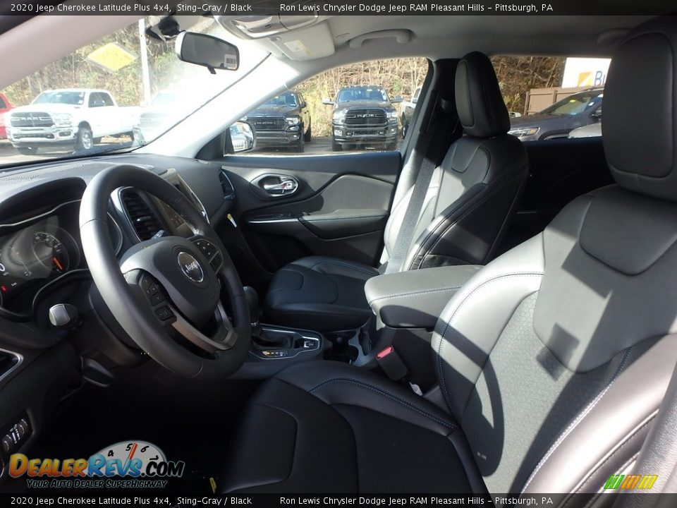 2020 Jeep Cherokee Latitude Plus 4x4 Sting-Gray / Black Photo #11