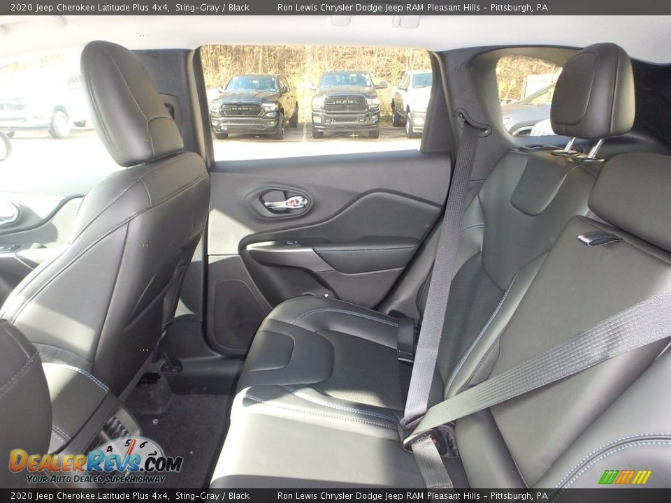 2020 Jeep Cherokee Latitude Plus 4x4 Sting-Gray / Black Photo #12