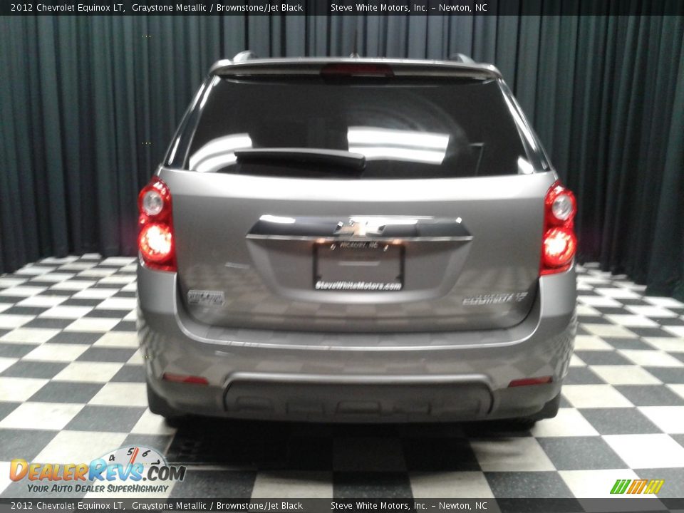2012 Chevrolet Equinox LT Graystone Metallic / Brownstone/Jet Black Photo #7