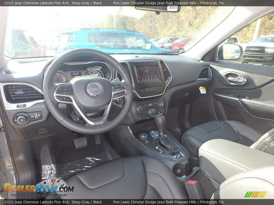 2020 Jeep Cherokee Latitude Plus 4x4 Sting-Gray / Black Photo #13
