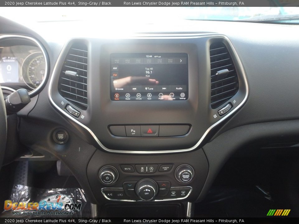 2020 Jeep Cherokee Latitude Plus 4x4 Sting-Gray / Black Photo #17