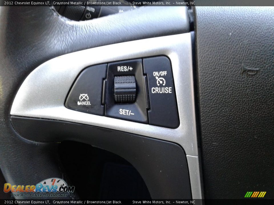 2012 Chevrolet Equinox LT Graystone Metallic / Brownstone/Jet Black Photo #16