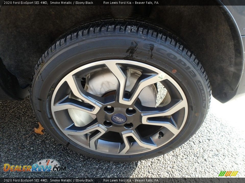 2020 Ford EcoSport SES 4WD Smoke Metallic / Ebony Black Photo #10
