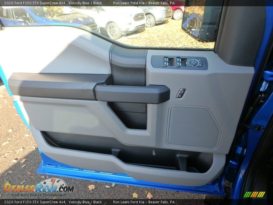 2020 Ford F150 STX SuperCrew 4x4 Velocity Blue / Black Photo #14