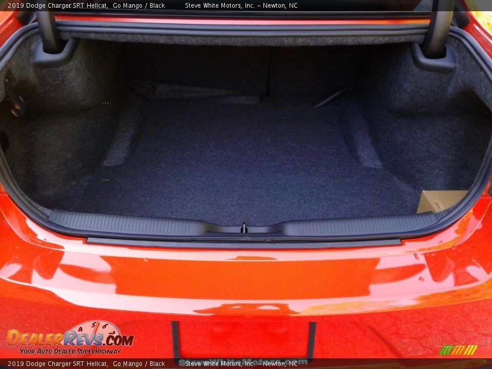 2019 Dodge Charger SRT Hellcat Go Mango / Black Photo #12