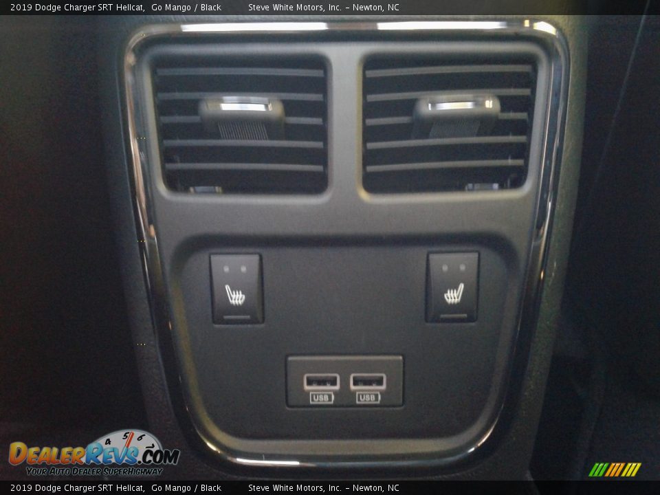 2019 Dodge Charger SRT Hellcat Go Mango / Black Photo #13