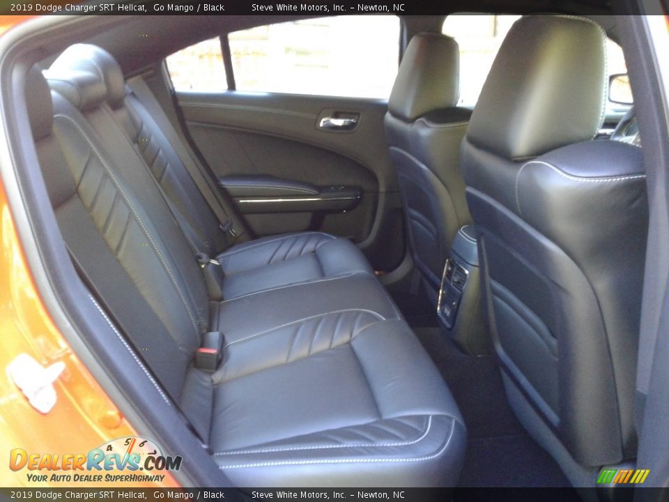 Rear Seat of 2019 Dodge Charger SRT Hellcat Photo #14