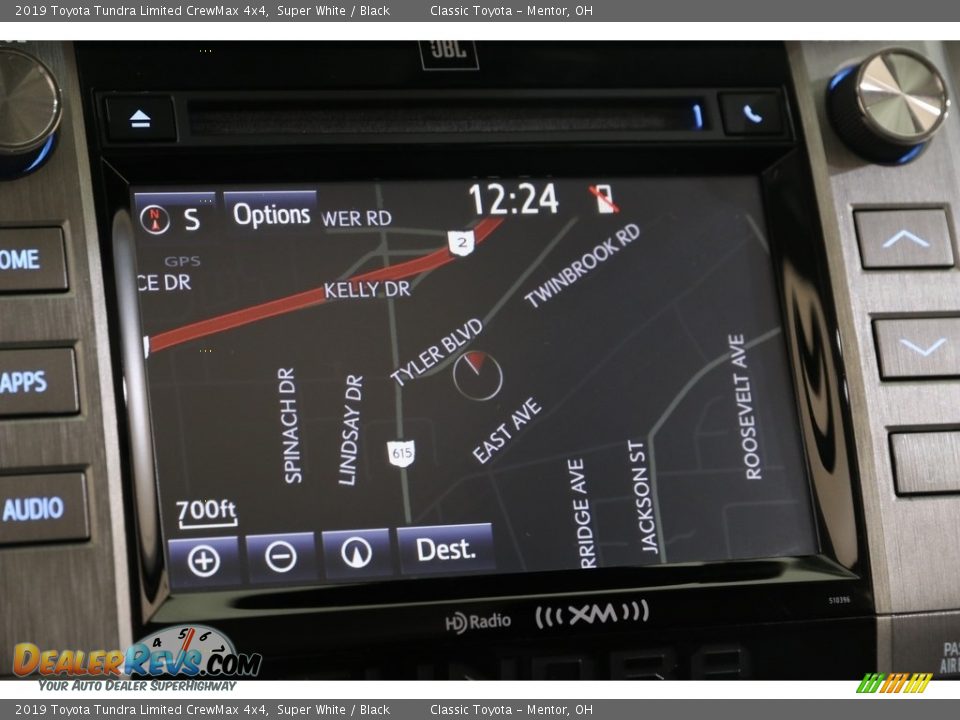 2019 Toyota Tundra Limited CrewMax 4x4 Super White / Black Photo #10