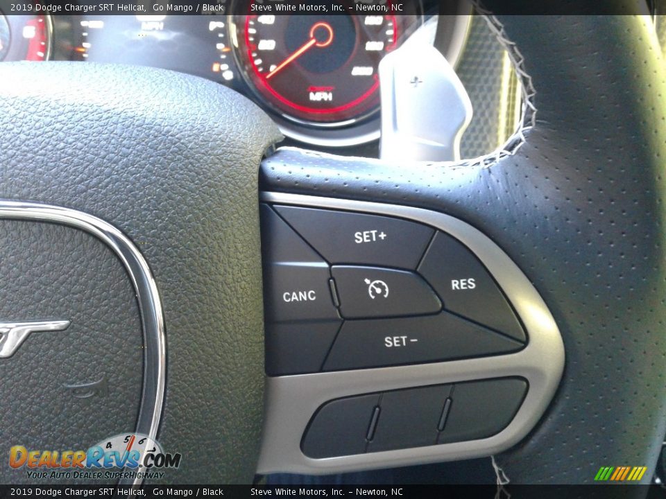 2019 Dodge Charger SRT Hellcat Steering Wheel Photo #18
