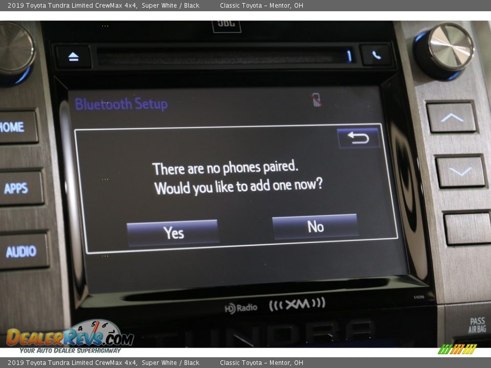 2019 Toyota Tundra Limited CrewMax 4x4 Super White / Black Photo #12