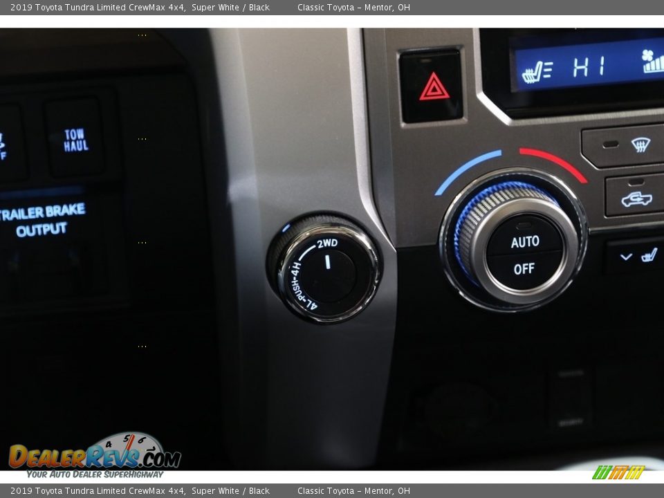 2019 Toyota Tundra Limited CrewMax 4x4 Super White / Black Photo #13