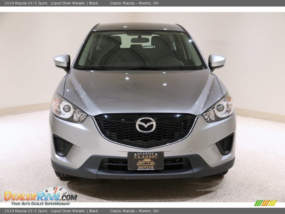 2014 Mazda CX-5 Sport Liquid Silver Metallic / Black Photo #2