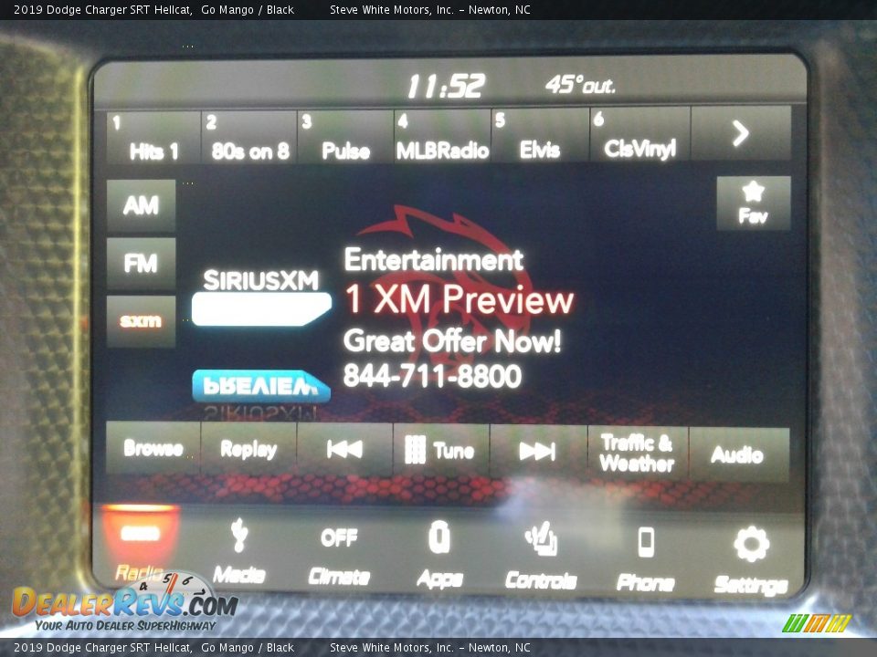 2019 Dodge Charger SRT Hellcat Go Mango / Black Photo #21