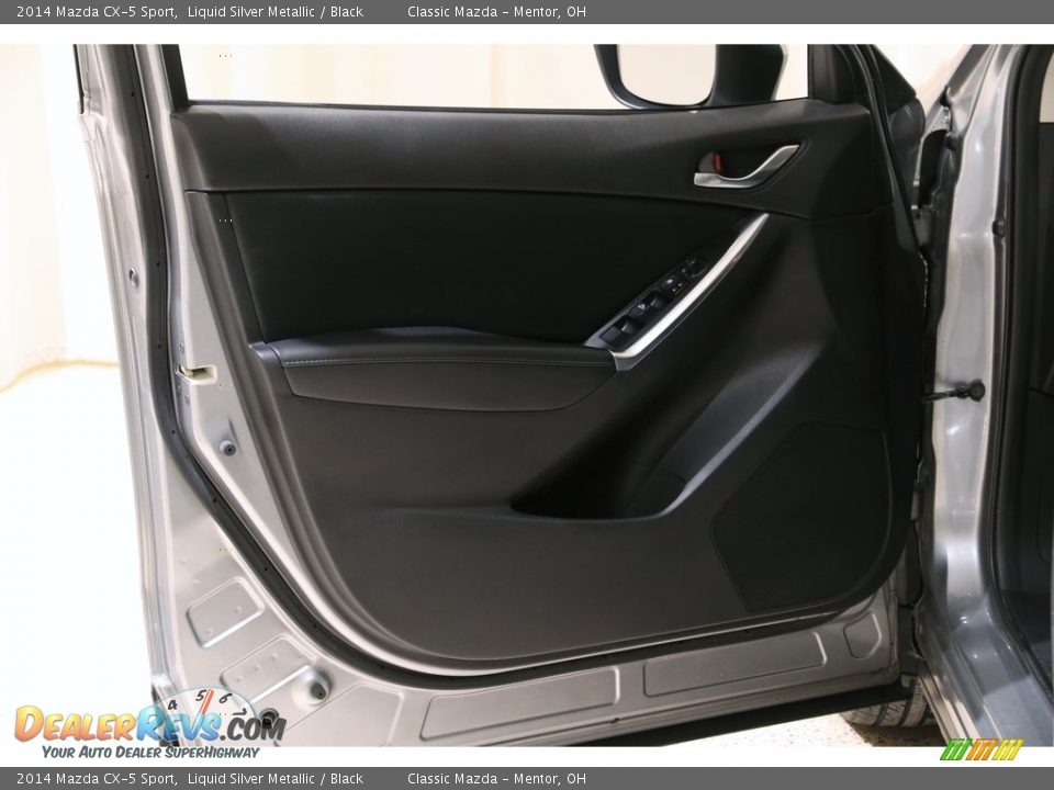 2014 Mazda CX-5 Sport Liquid Silver Metallic / Black Photo #4