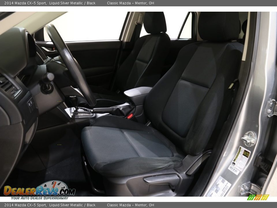 2014 Mazda CX-5 Sport Liquid Silver Metallic / Black Photo #5