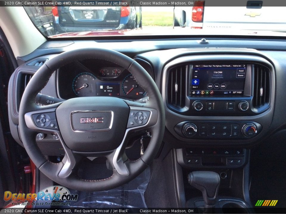 2020 GMC Canyon SLE Crew Cab 4WD Red Quartz Tintcoat / Jet Black Photo #3