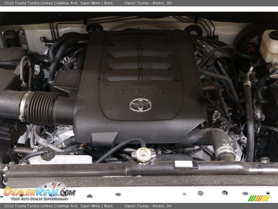 2019 Toyota Tundra Limited CrewMax 4x4 Super White / Black Photo #20