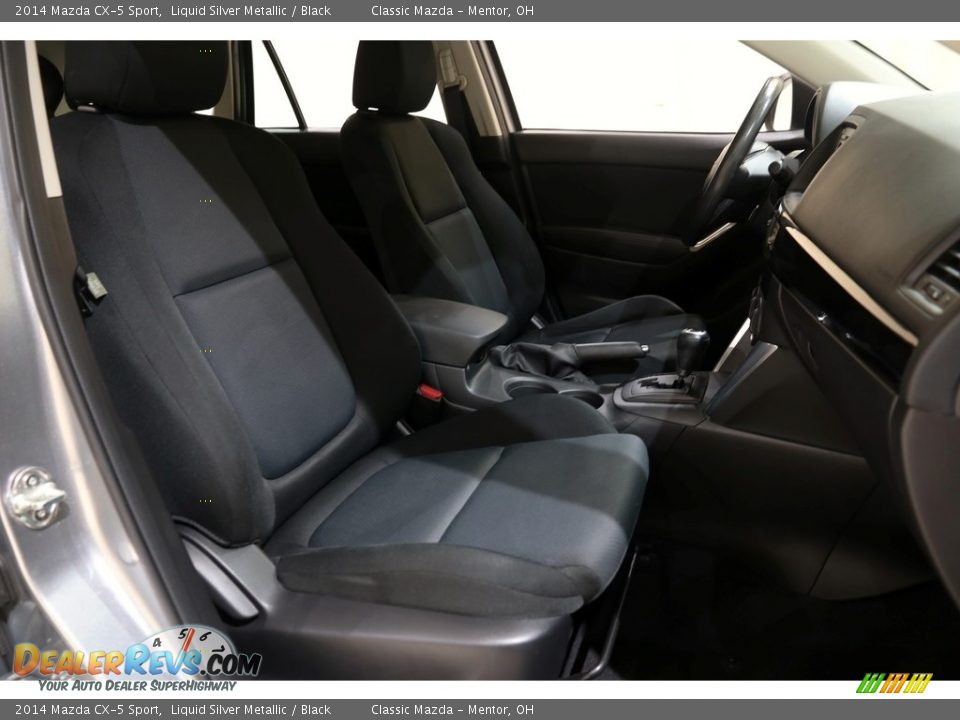 2014 Mazda CX-5 Sport Liquid Silver Metallic / Black Photo #13