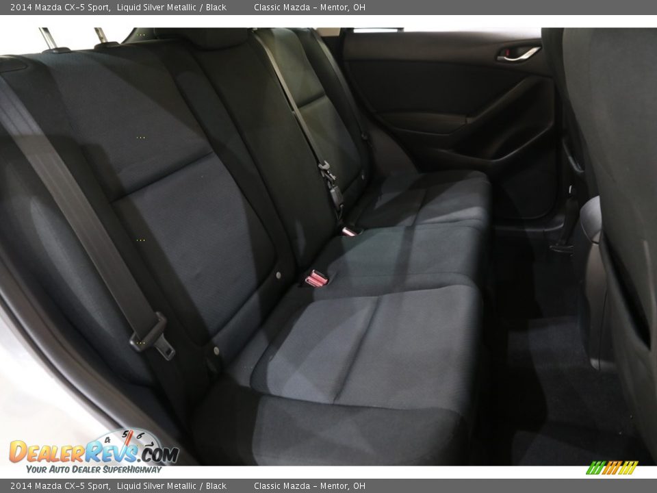 2014 Mazda CX-5 Sport Liquid Silver Metallic / Black Photo #14