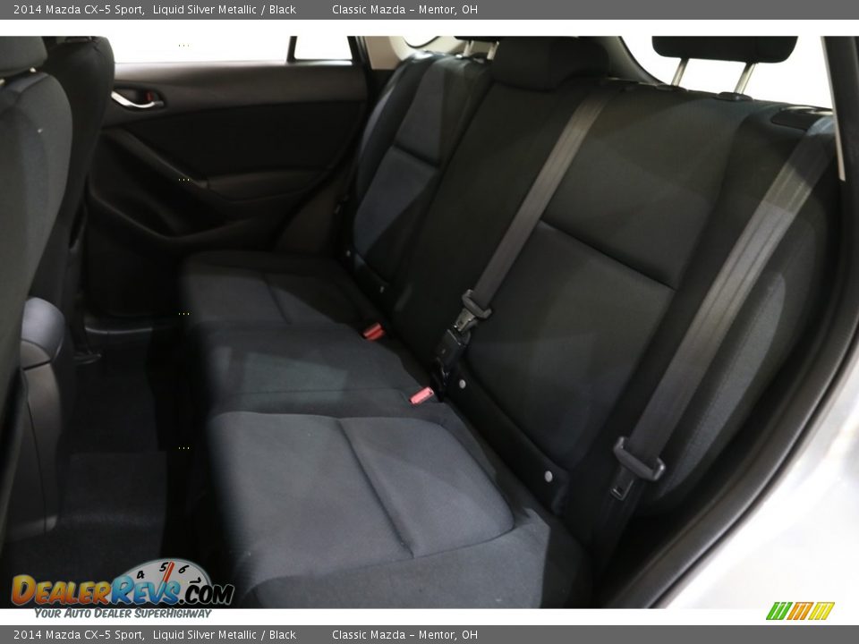 2014 Mazda CX-5 Sport Liquid Silver Metallic / Black Photo #15