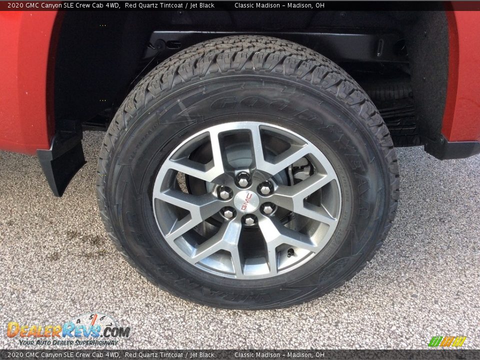 2020 GMC Canyon SLE Crew Cab 4WD Red Quartz Tintcoat / Jet Black Photo #9