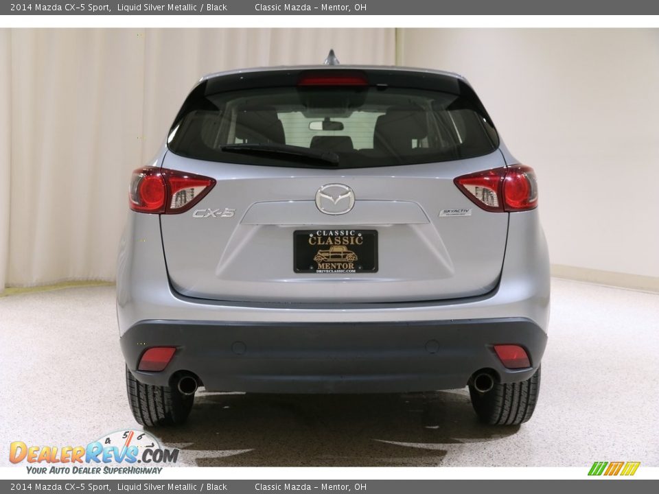 2014 Mazda CX-5 Sport Liquid Silver Metallic / Black Photo #16
