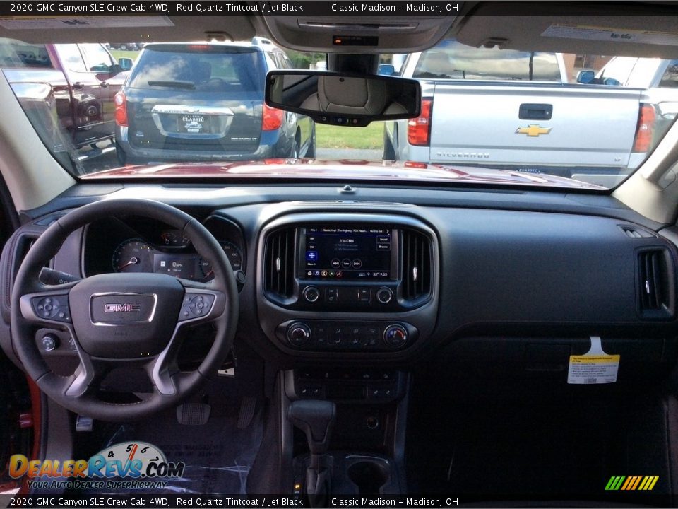 2020 GMC Canyon SLE Crew Cab 4WD Red Quartz Tintcoat / Jet Black Photo #12