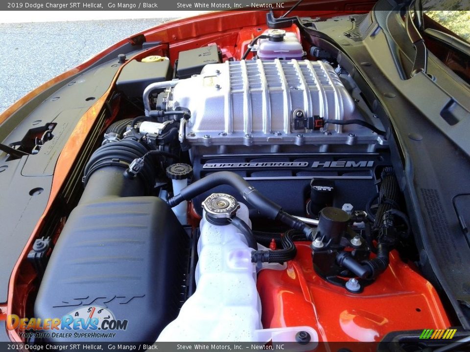 2019 Dodge Charger SRT Hellcat 6.2 Liter Supercharged HEMI OHV 16-Valve VVT V8 Engine Photo #34