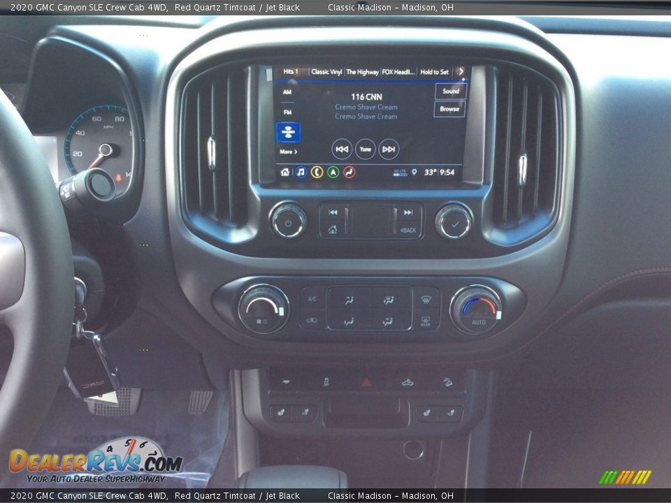 2020 GMC Canyon SLE Crew Cab 4WD Red Quartz Tintcoat / Jet Black Photo #13