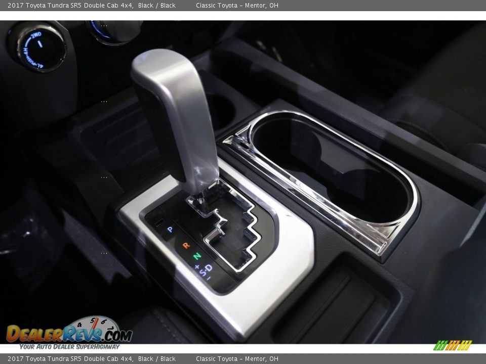 2017 Toyota Tundra SR5 Double Cab 4x4 Black / Black Photo #15
