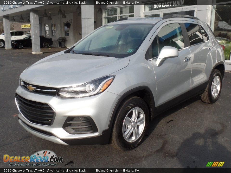 2020 Chevrolet Trax LT AWD Silver Ice Metallic / Jet Black Photo #3