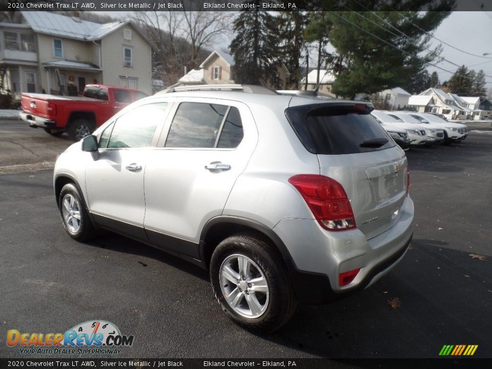 2020 Chevrolet Trax LT AWD Silver Ice Metallic / Jet Black Photo #5